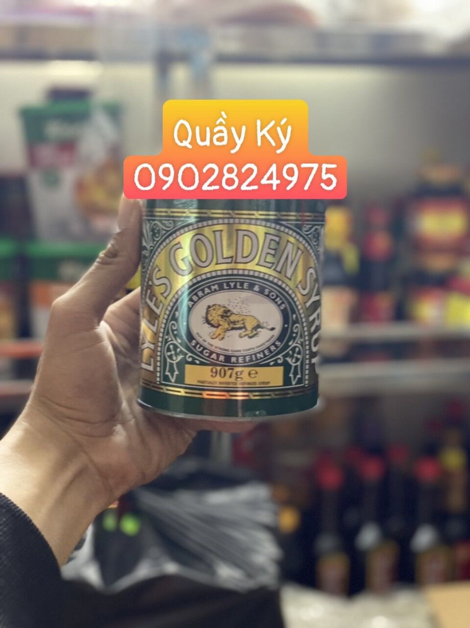 Siro Golden Syrup Mật Mía Nguyên Chất Lyle's Anh Quốc