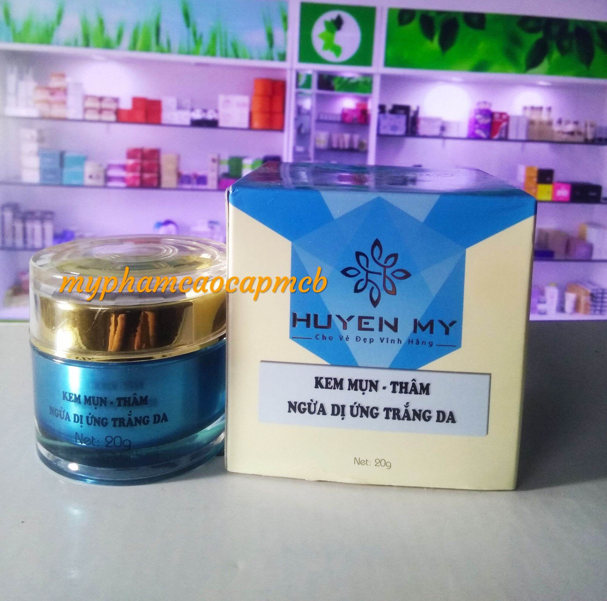 kem huyền my mụn thâm trắng da ngừa di ứng 20g