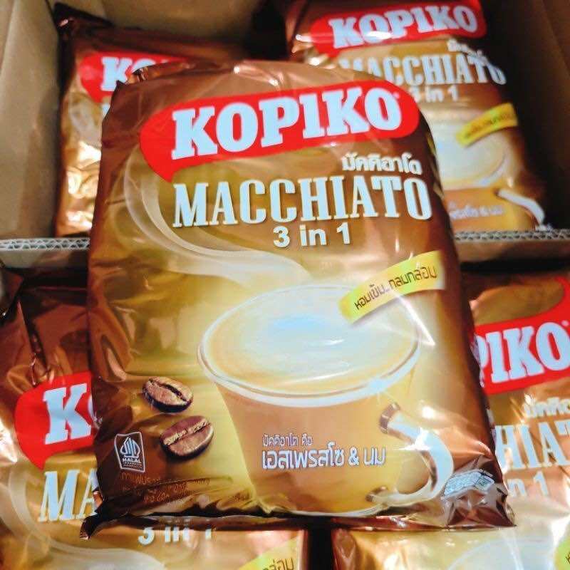 Cà phê sữa hòa tan Kopiko Thái Lan (Bịch 20 gói x 24 gr)