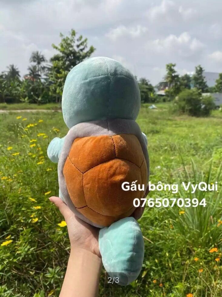 [HCM]Gấu bông pokemon rùa Kini dễ thương cho bé