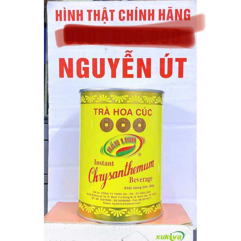 [HCM]trà hoa cúc hán linh lon 400g