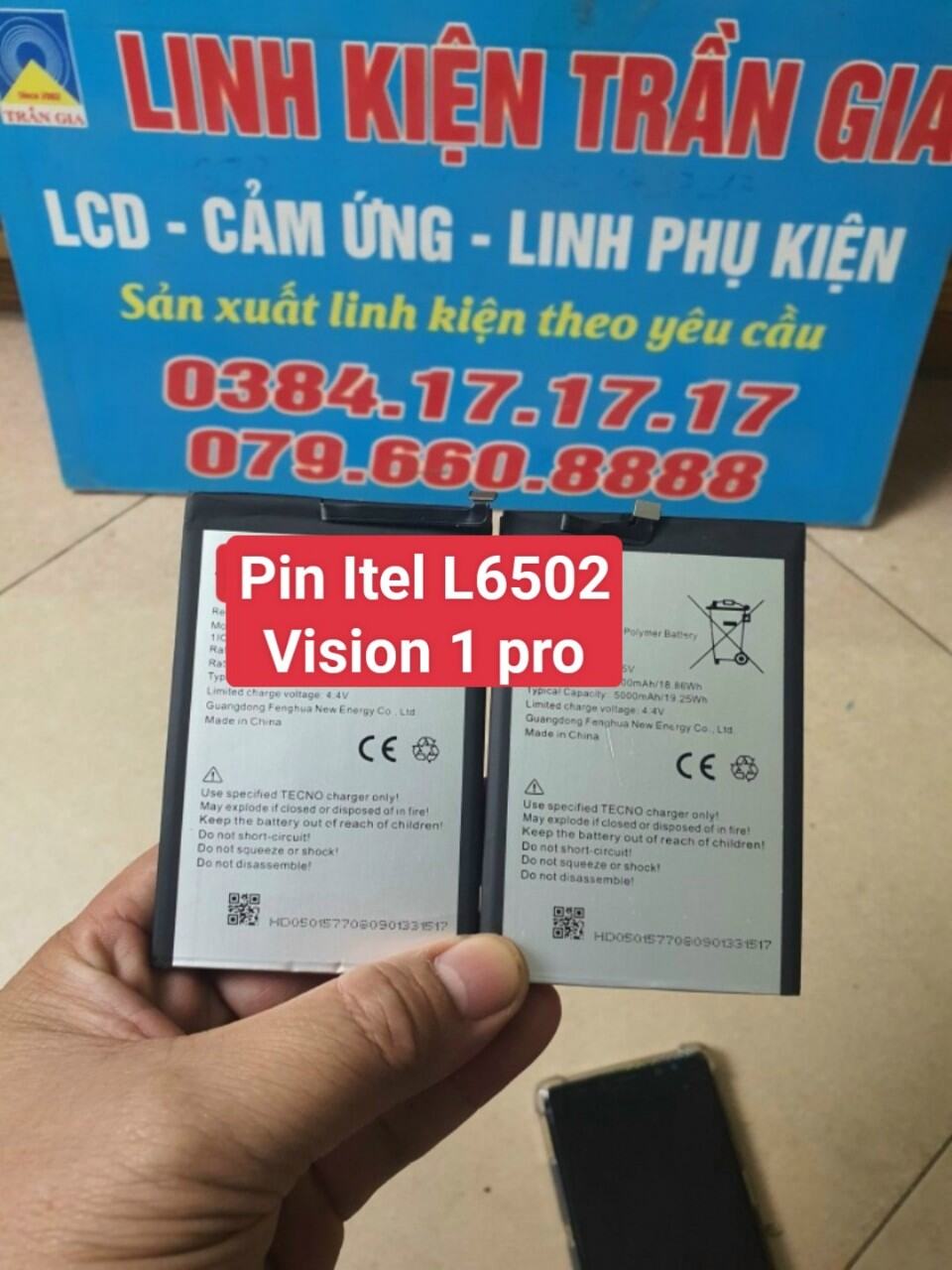 pin itel L6502/vision 1 pro/BL 39LI/BL 49NI/S23 | Lazada.vn