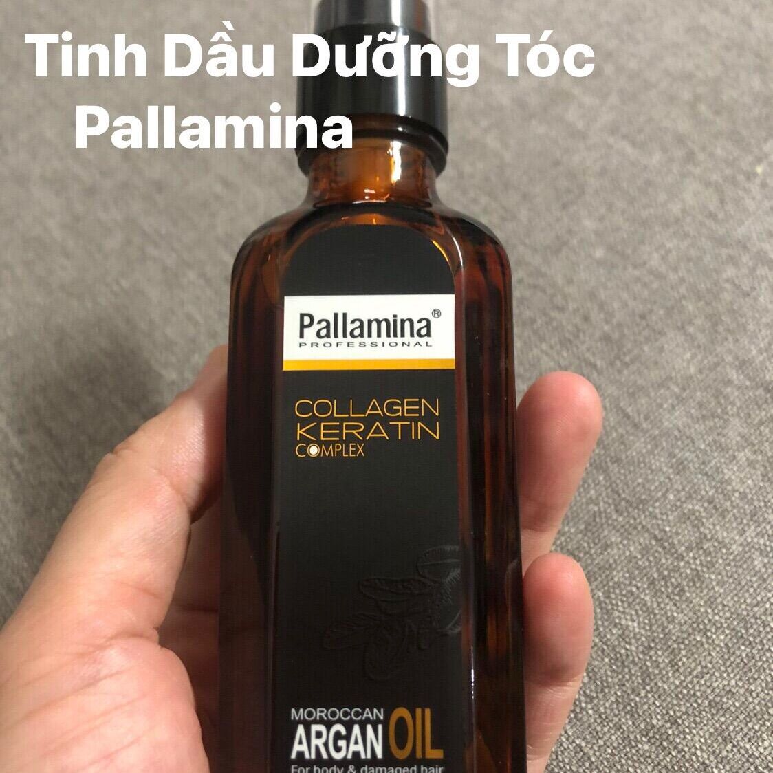 Tinh dầu dưỡng tóc Pallamina Collagen Keratin 60ml