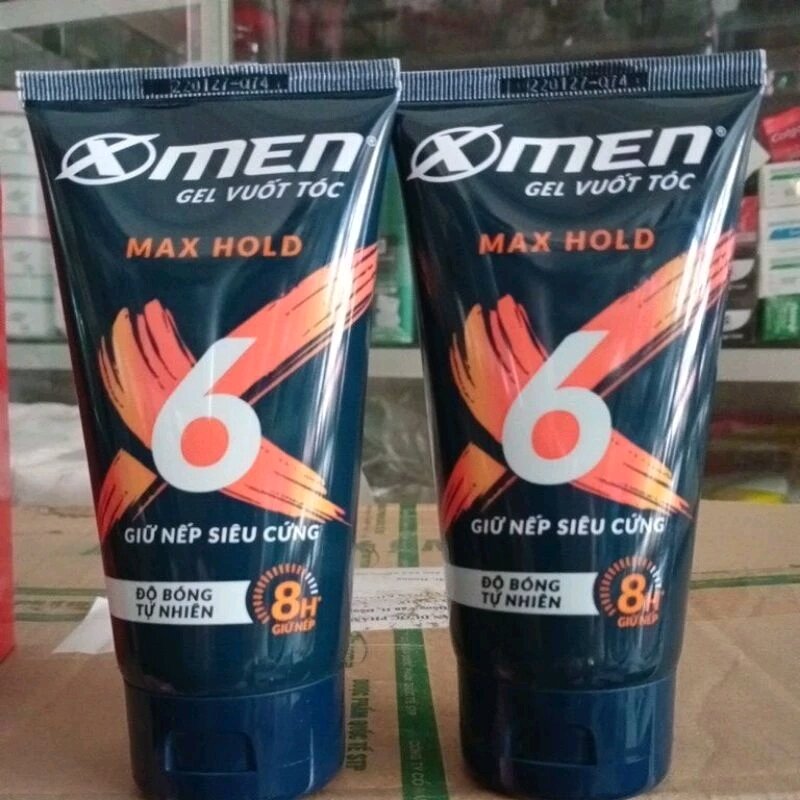 Gel vuốt tóc siêu cứng xmen số 6 150g thơm khó cưỡng