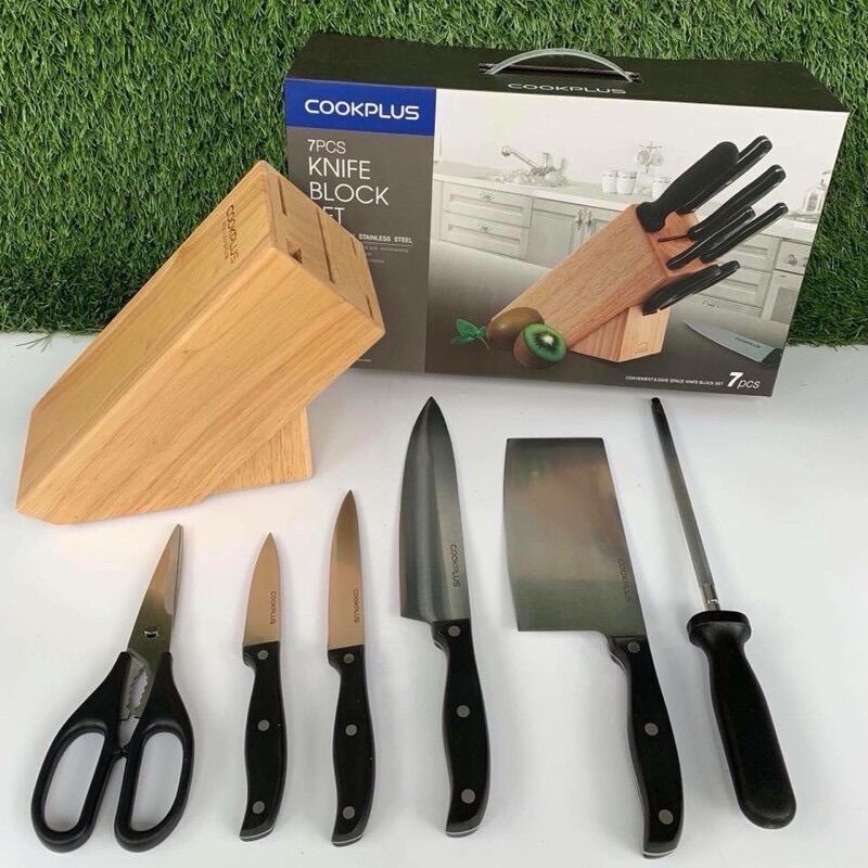Bộ dao 7 món cookplus rainbow-lor722