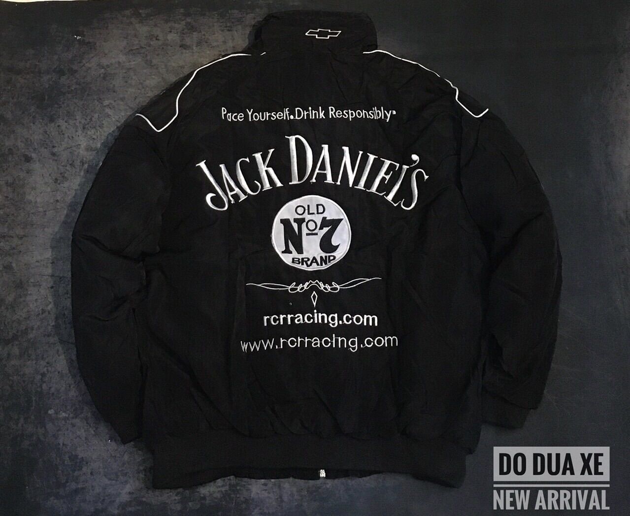 Áo khoác _ áo gió đua xe Jack Daniel's