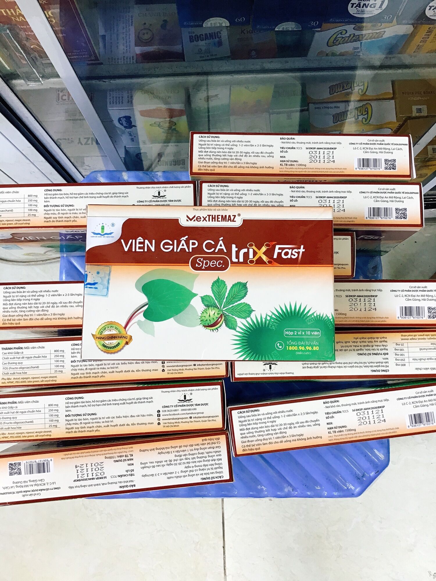 Viên Giấp Cá Trix Fast Spec.Hộp 20 viên