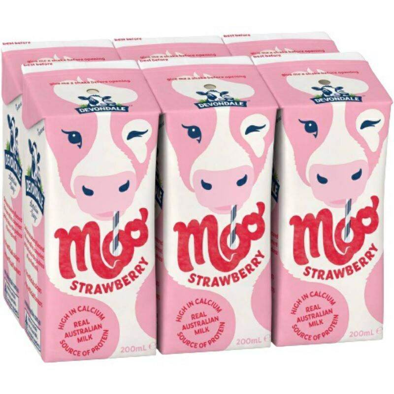 SỮA TƯƠI ÚC DEVONDALE DÂU 200ML/24 HỘP