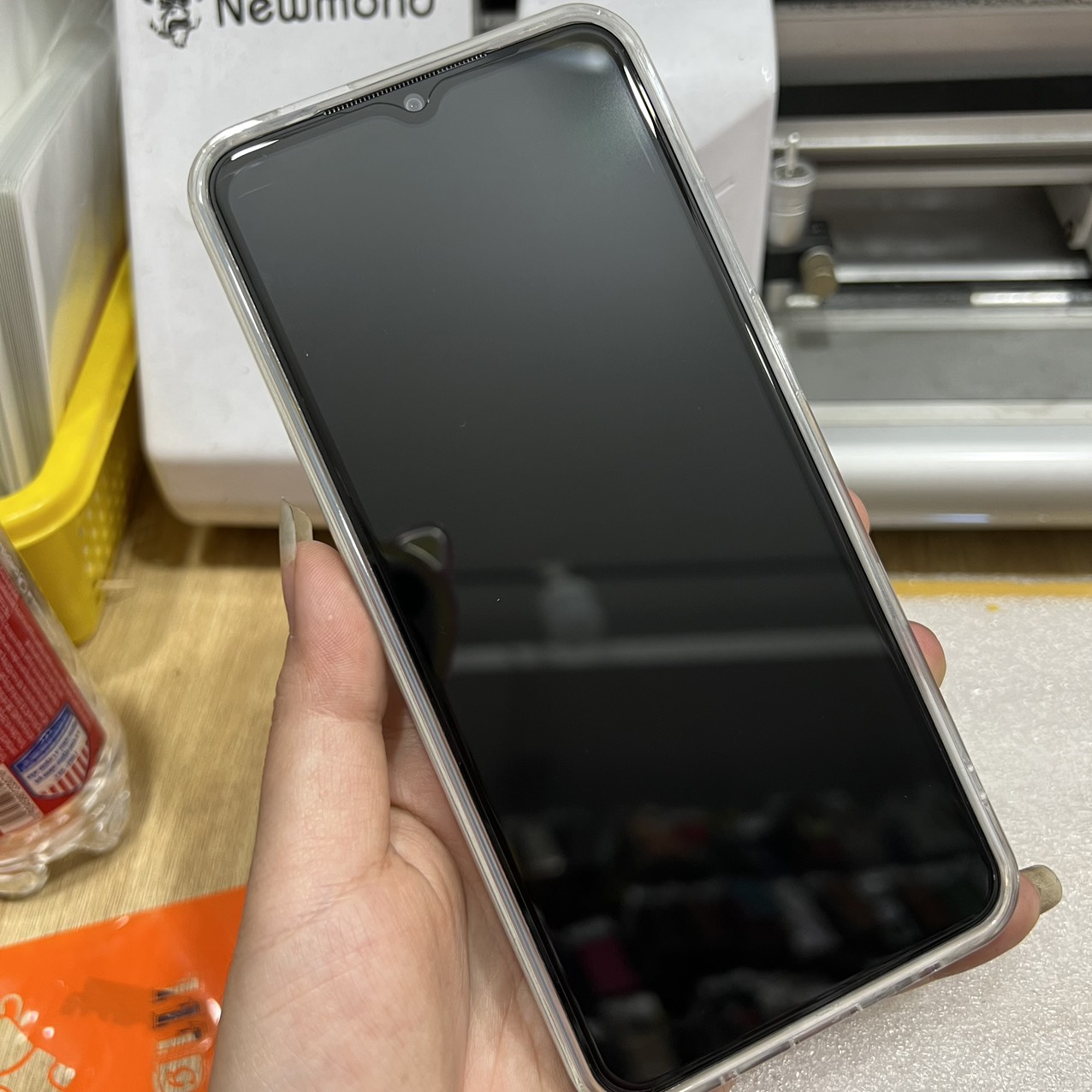 Miếng dán cường lực Xiaomi Redmi A1 full màn hình hàng công ty
