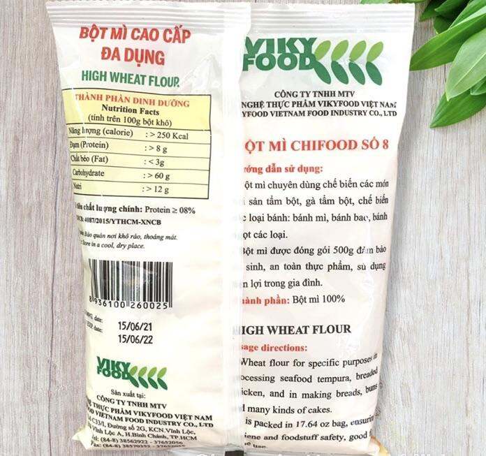 Bột Mì cao cấp đa dụng Số 8 Hương Xưa - ChiFood 500g