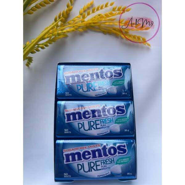 Kẹo ngậm mentos 6 lọ 35g