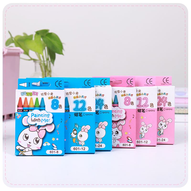 Bút chì màu sáp 601 loại ngắn
