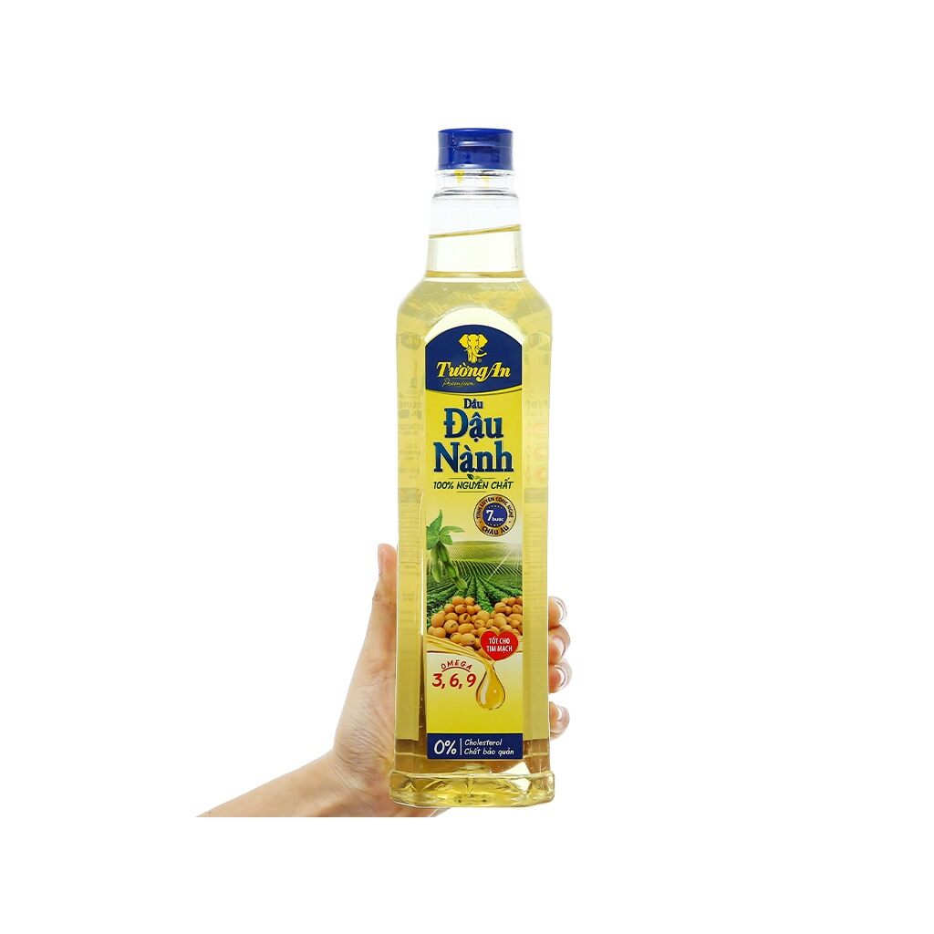 Dầu đậu nành Tường An chai 1 lít