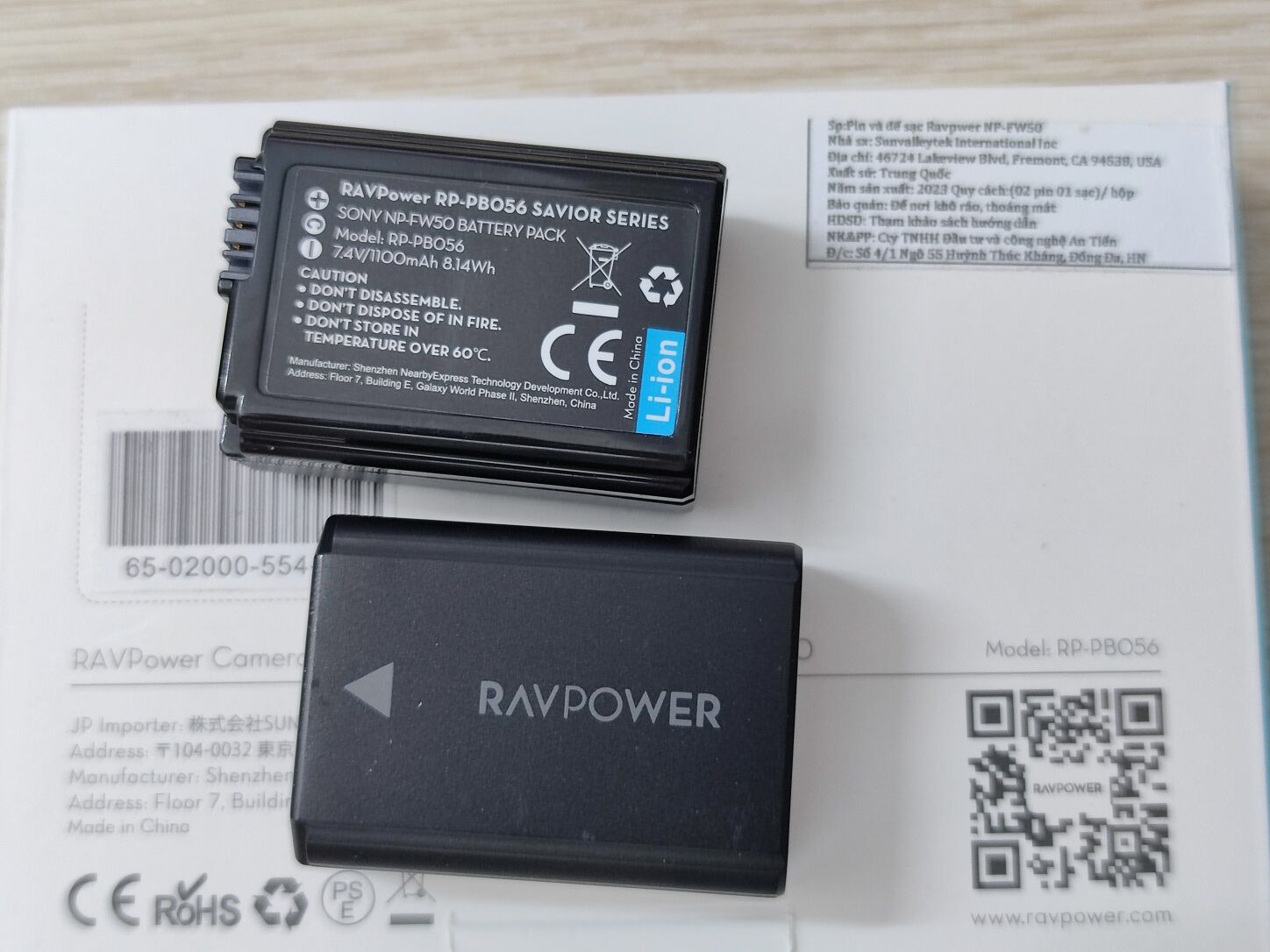 Ravpower sony fw50 np-fw50 - pin và dock sạc đôi type-c micro usb lcd sony zv-e10 a7 a72 a7r a7r2 a7s a7s2 a6500 a6400 a6300 a6100 a6000 a3000 a3500 a5000 a5100 nex3 nex5 nex6 nex7 c3 c5 f3 a33 a35 a37 a55 rx10 qx1 zve10