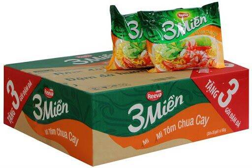 Thùng mì 3 Miền Tôm chua cay