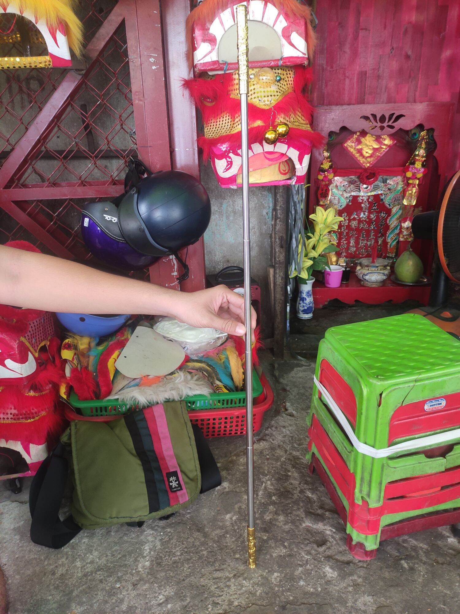 Gậy Tề Thiên Thu To Thu Nhỏ