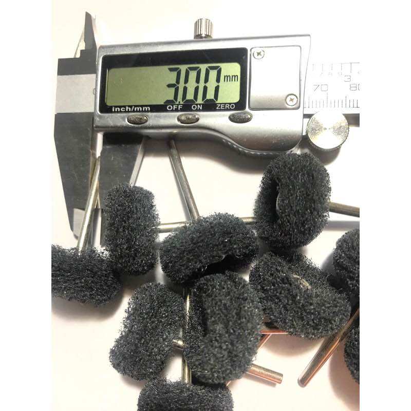 Chổi cước sợi rối đánh bóng 25mm cán 2.35/3mm