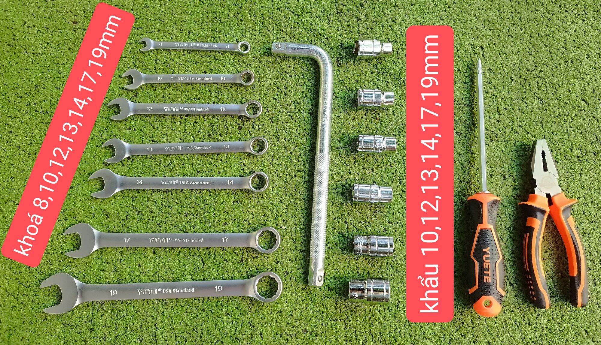 Combo bộ đồ nghề 16 món