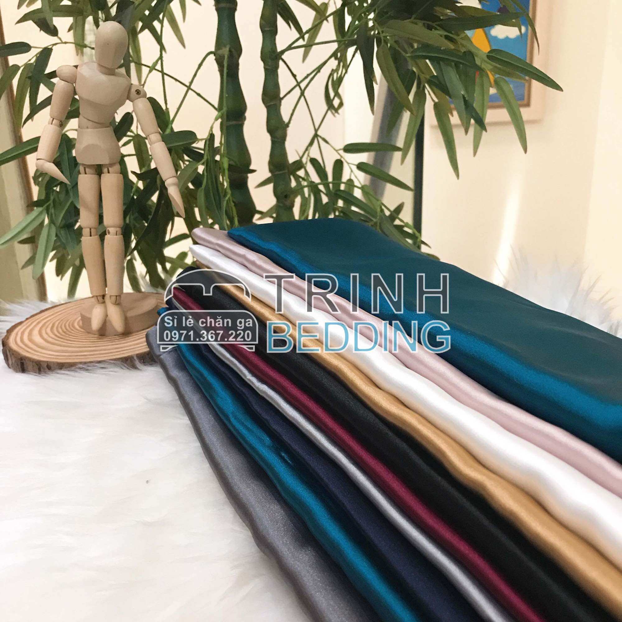 BỘ DRAP PHI LỤA MỊN MÁT CAO CẤP M2|M4|M6|M8  TRINHBEDDING