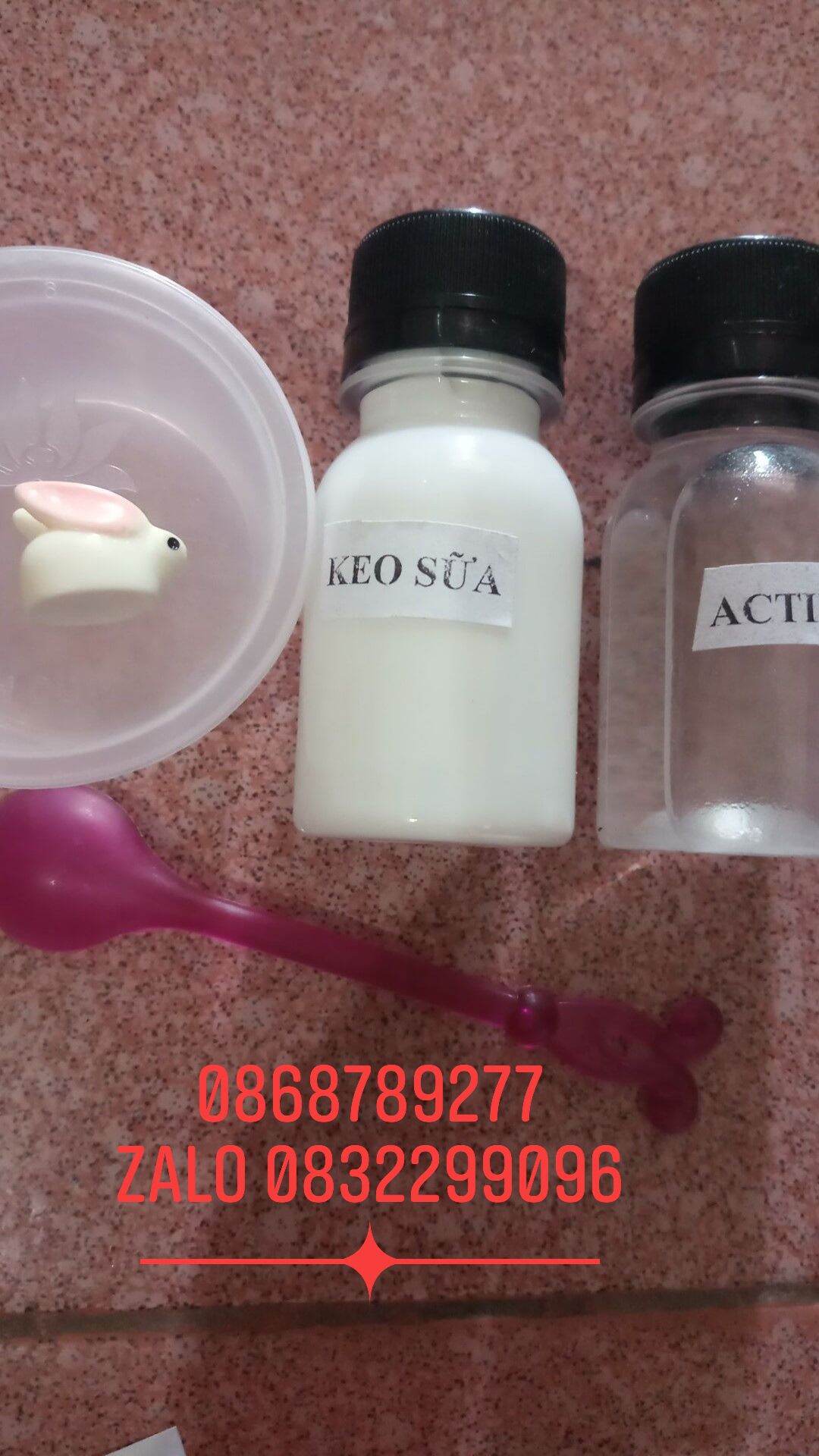bộ kit làm slime siêu rẻ