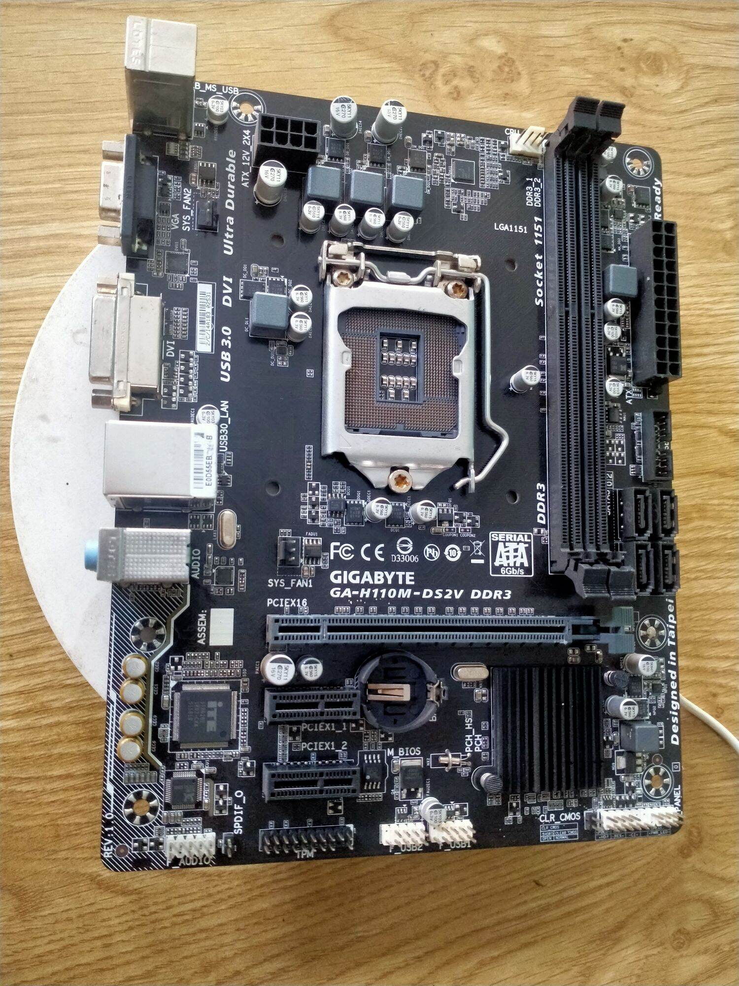 bo mạch main gigabyte h110 M-DS2V RAM DDR3