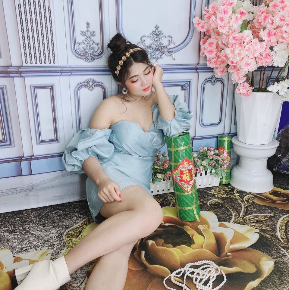 ĐẦM TRỄ VAI CHO NỮ DỰ TIỆC CAO CẤP