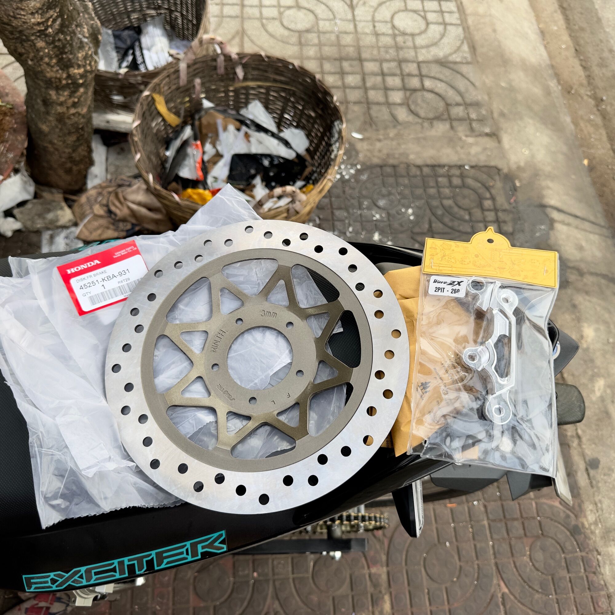 Đĩa Thắng LS Honda Thailand 256mm OEM