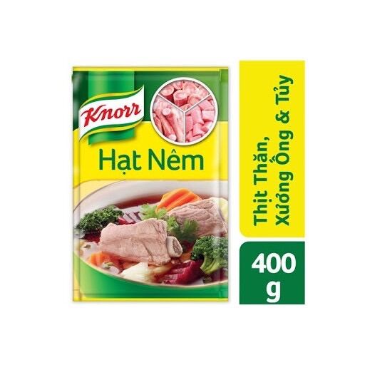 [HCM]Hạt nêm thịt thăn xương ống tủy Knorr gói 400g