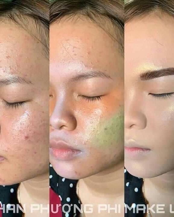 Triệt sắc,che khuyết điểm Kryolan mini size siêu tiện dụng