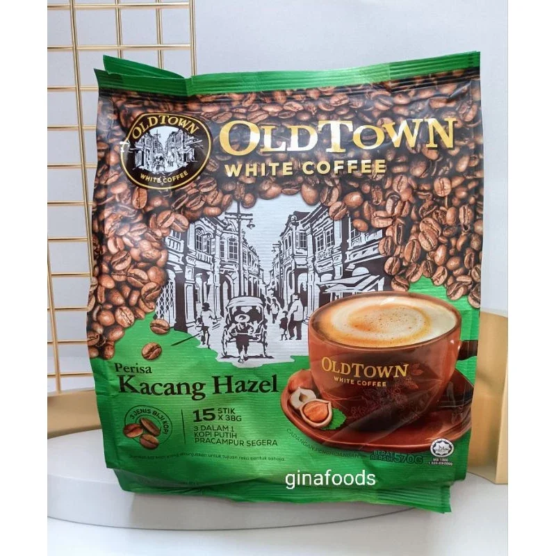 [Date March 27] (New Packaging) Old Town White Coffee Malaysia Hazelnut (Hazelnut Flavor)