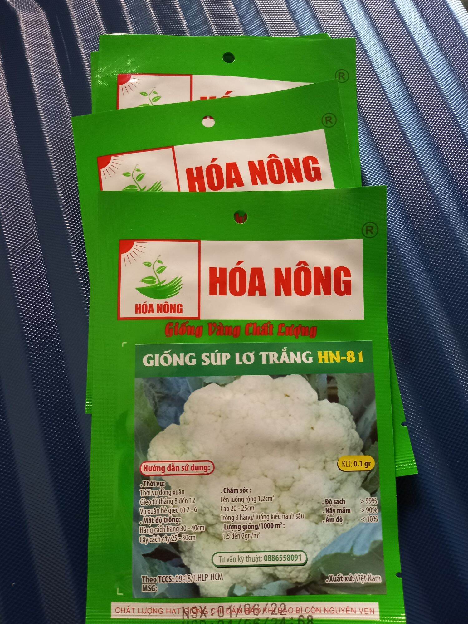 Hạt  súp lơ trắng chịu nhiệt