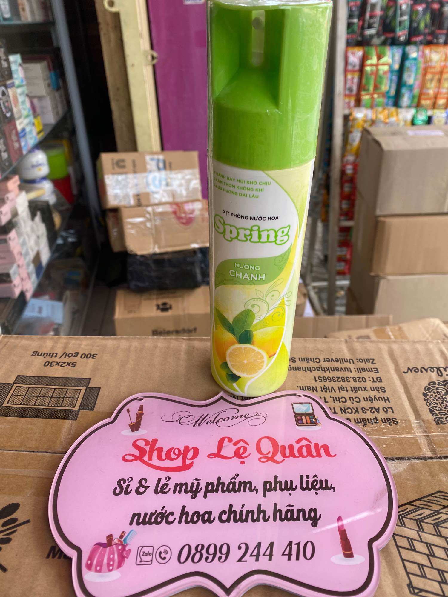 (5 MÙI) Nước hoa xịt phòng Spring 225ml