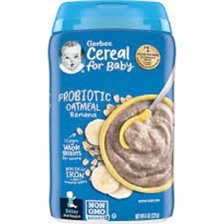(Nhập Mỹ - Date 31/08/2024) Bột ăn dặm Gerber Baby Cereal 227g