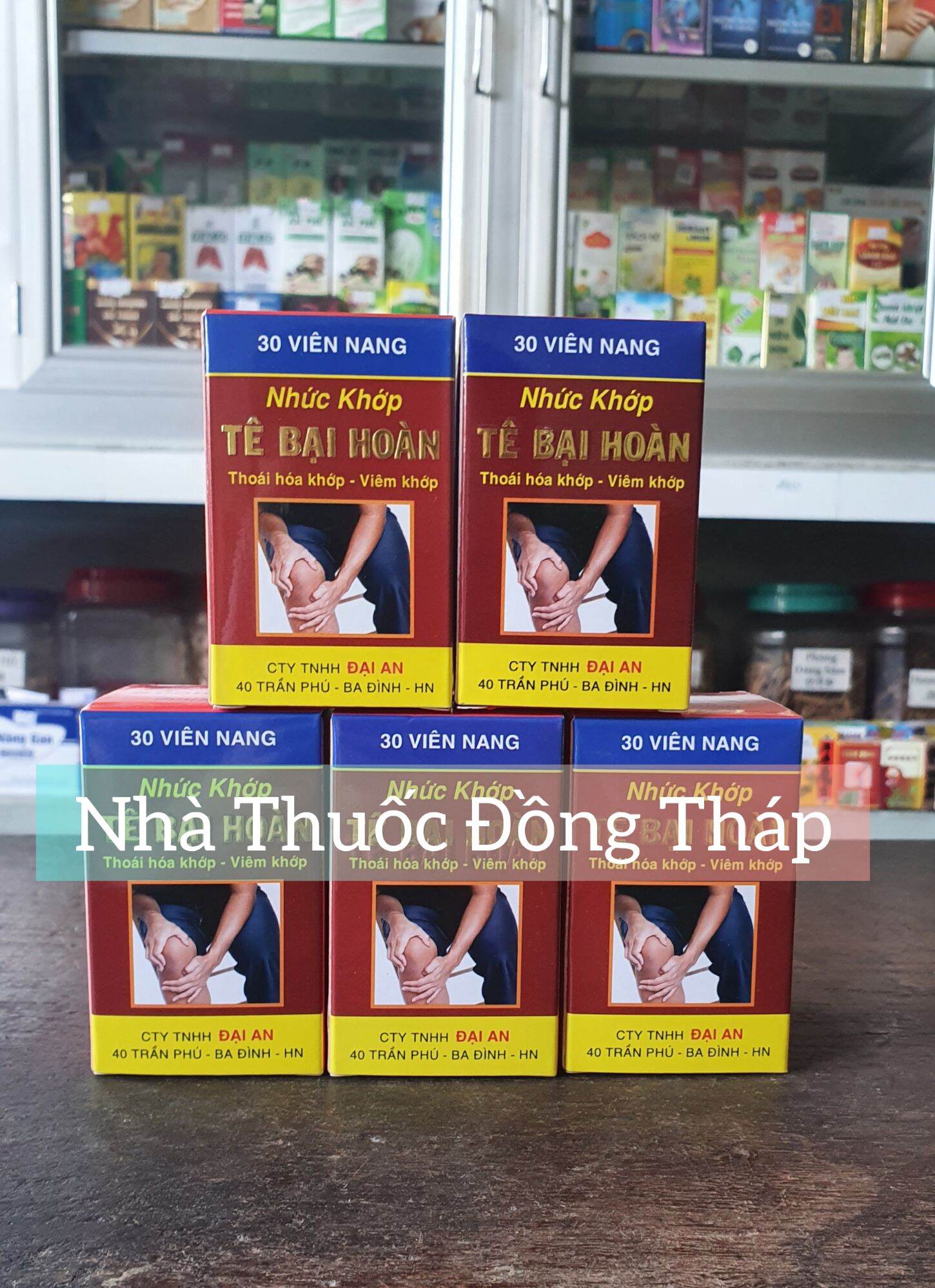 Nhức khớp tê bại hoàn - hộp 30 viên