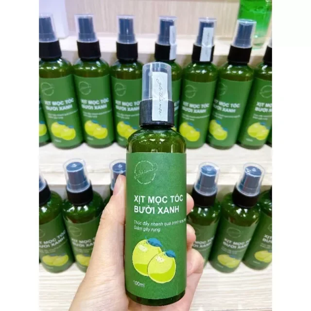 Tinh dầu Bưởi xanh giúp kích thích mọc tóc - ngăn ngừa rụng tóc 100ml