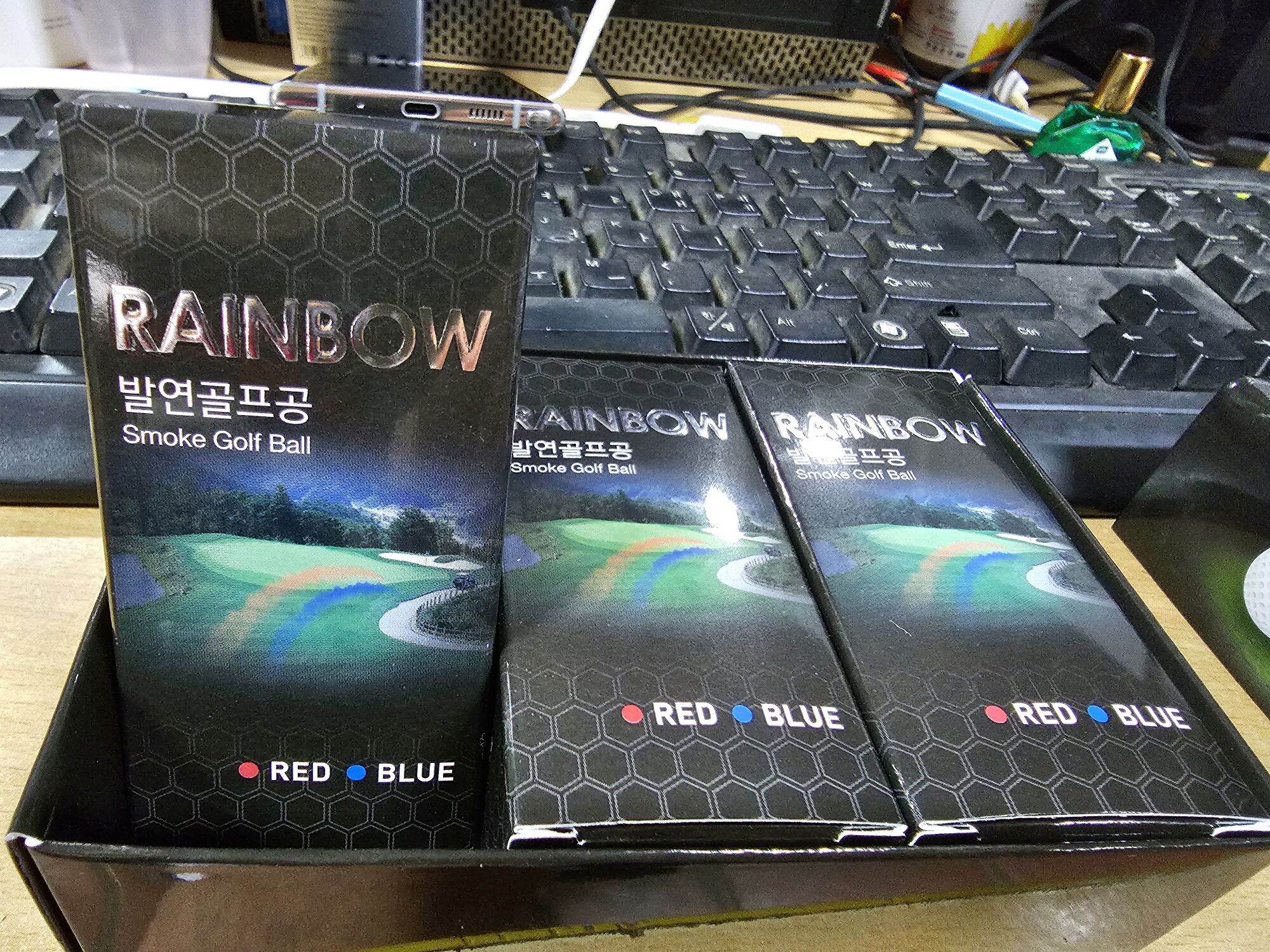smoke golf ball 발연골프공