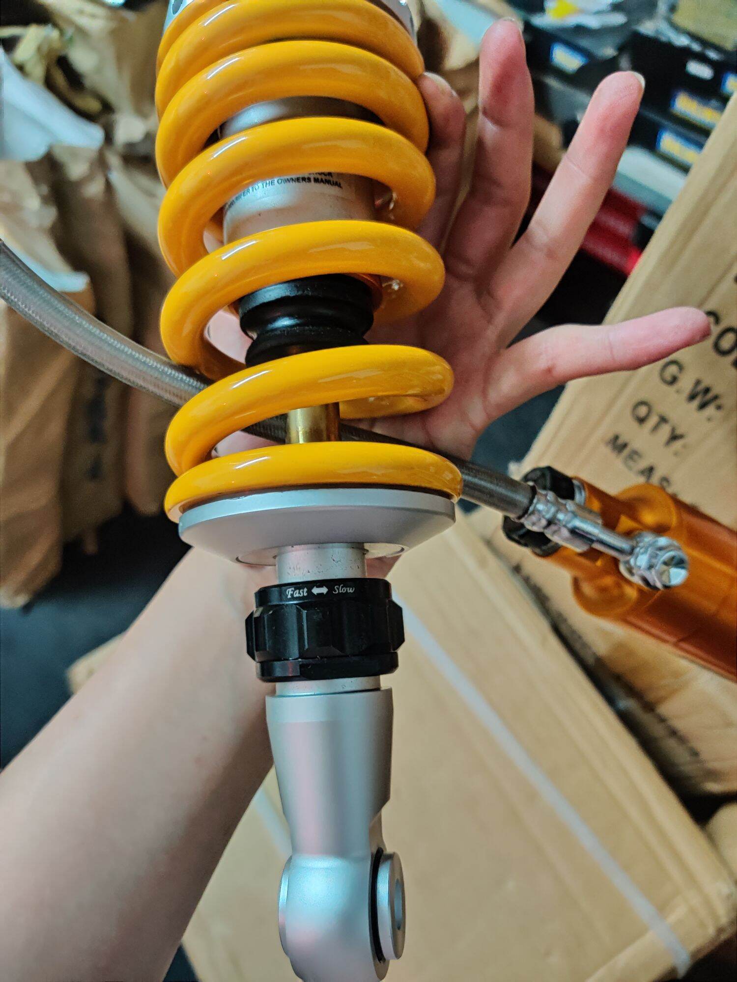 [HCM]Phuộc OHLINS bình dầu dành cho Raider Satria