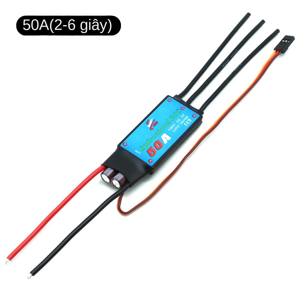 Zmr bidirectional 12a/20a/30a/40a/50a/60a/80a bidirectional brushless esc for remote control car pneumatic underwater propeller