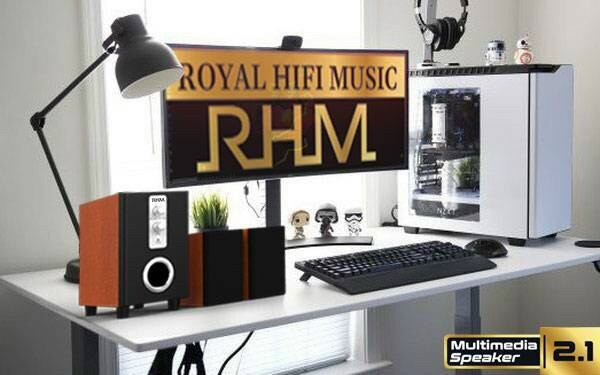 ( Siêu hot) Loa RHM 220BT vỏ gỗ