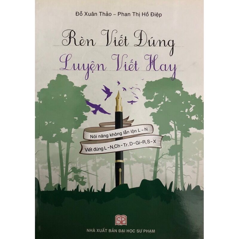 Sách - Rèn viết đúng luyện viết hay