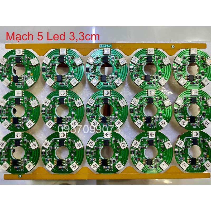 Mạch led thay thế cho đèn pha lê , hũ mạch led - bo mạch led