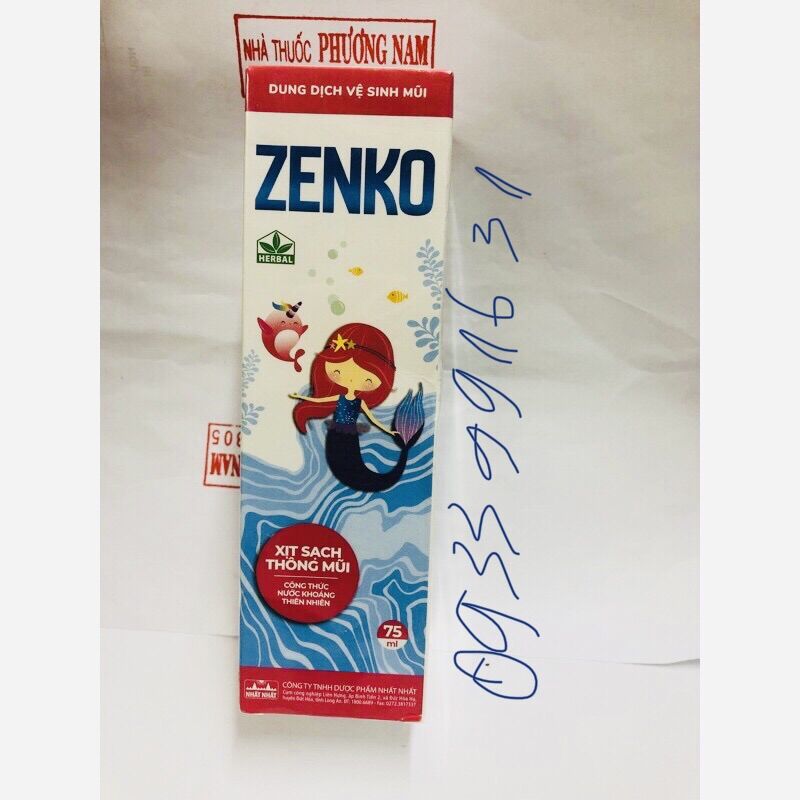 Xịt mũi Zenko-chai 75ml
