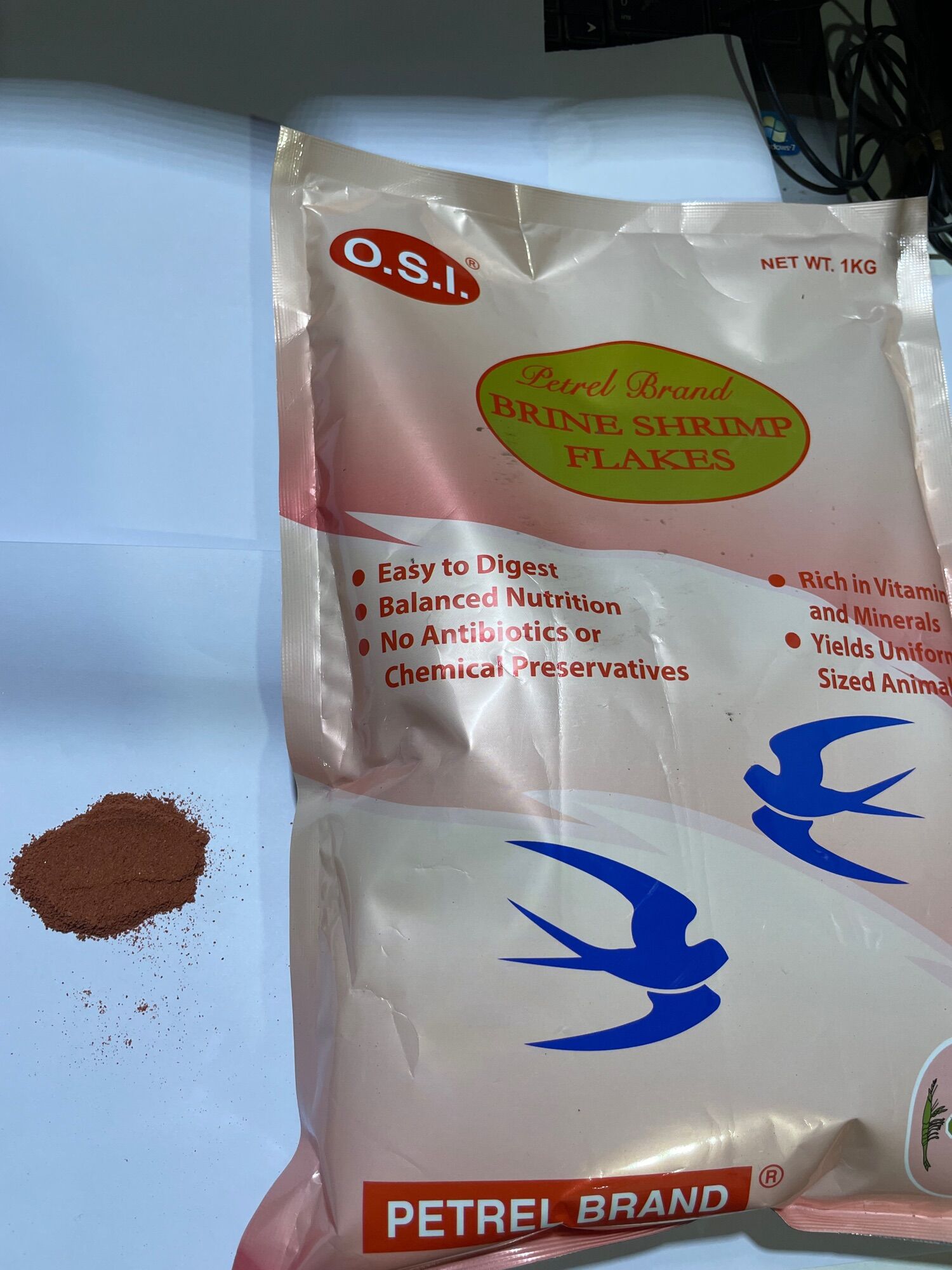 Cám Mỹ dinh dưỡng dành cho cá bột,tôm bột ăn phát triển