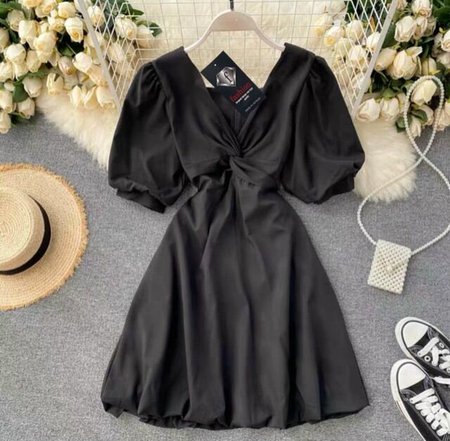 [ BIGSIZE 55-150kg ] Đầm xoắn ngực
