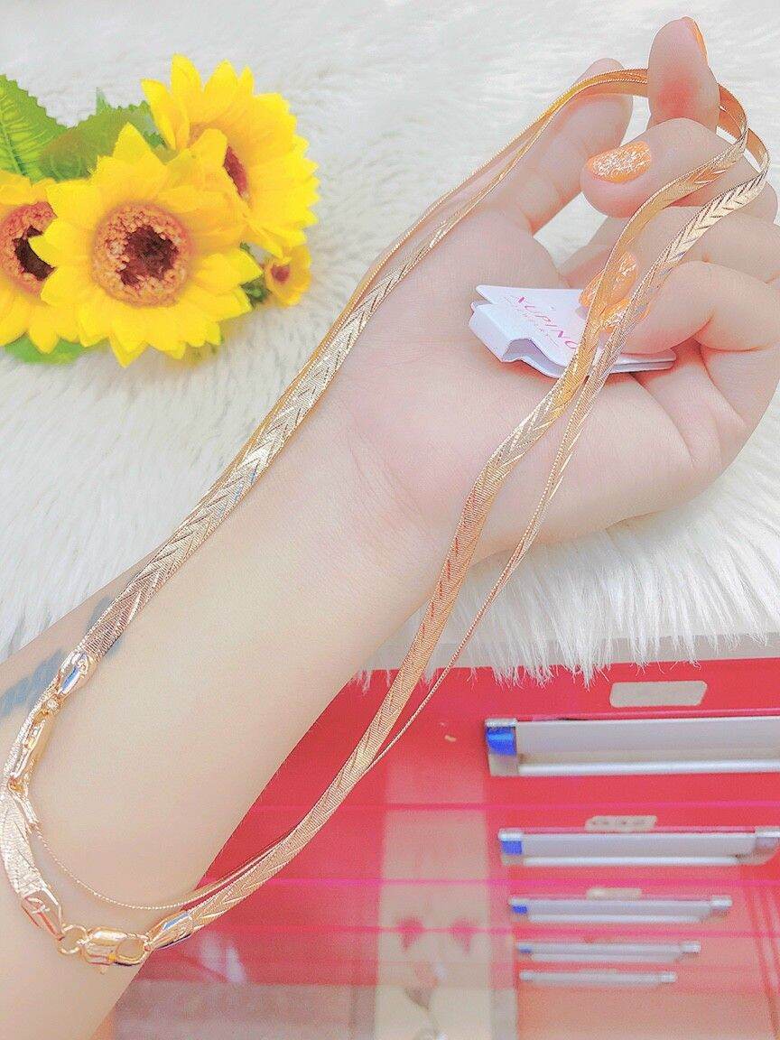 Dây Chuyền Nữ Mạ Vàng 062R120521 Cực Đẹp Mẫu Xuping