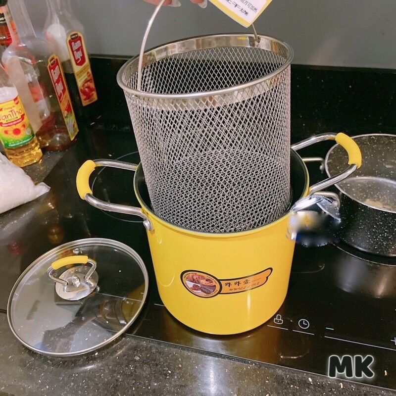 Nồi chiên ngập dầu mini con vịt vàng