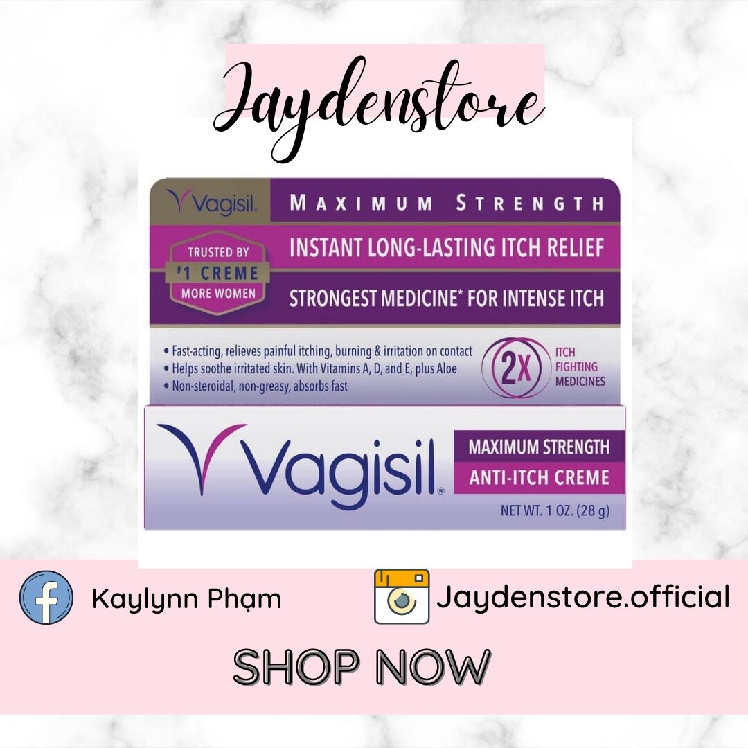 [AUTH-ĐỦ BILL] KEM VỆ SINH PHỤ NỮ VAGISIL