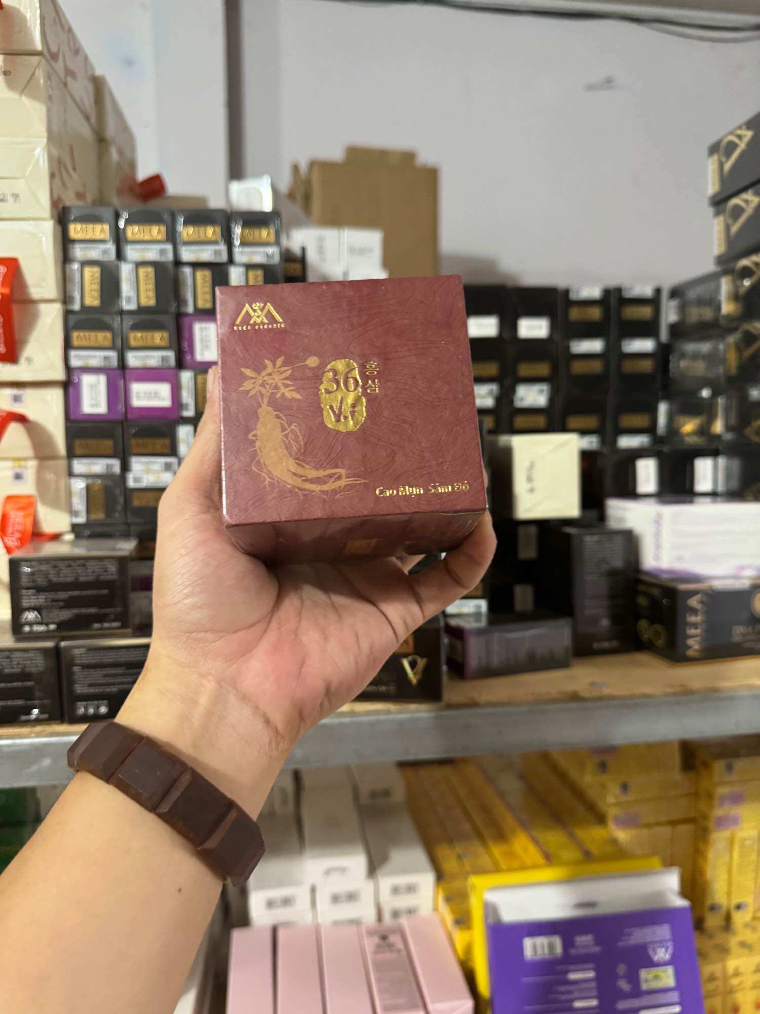 CAO SÂM MỤN 15gr fullsize _Chính Hãng Cao Sâm Đỏ 36 Vị