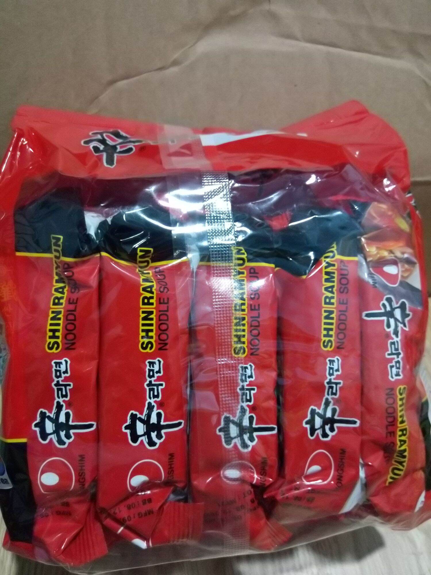 [Lốc 5 gói] Mì cay Shin Ramyun Hàn Quốc ăn liền 120g