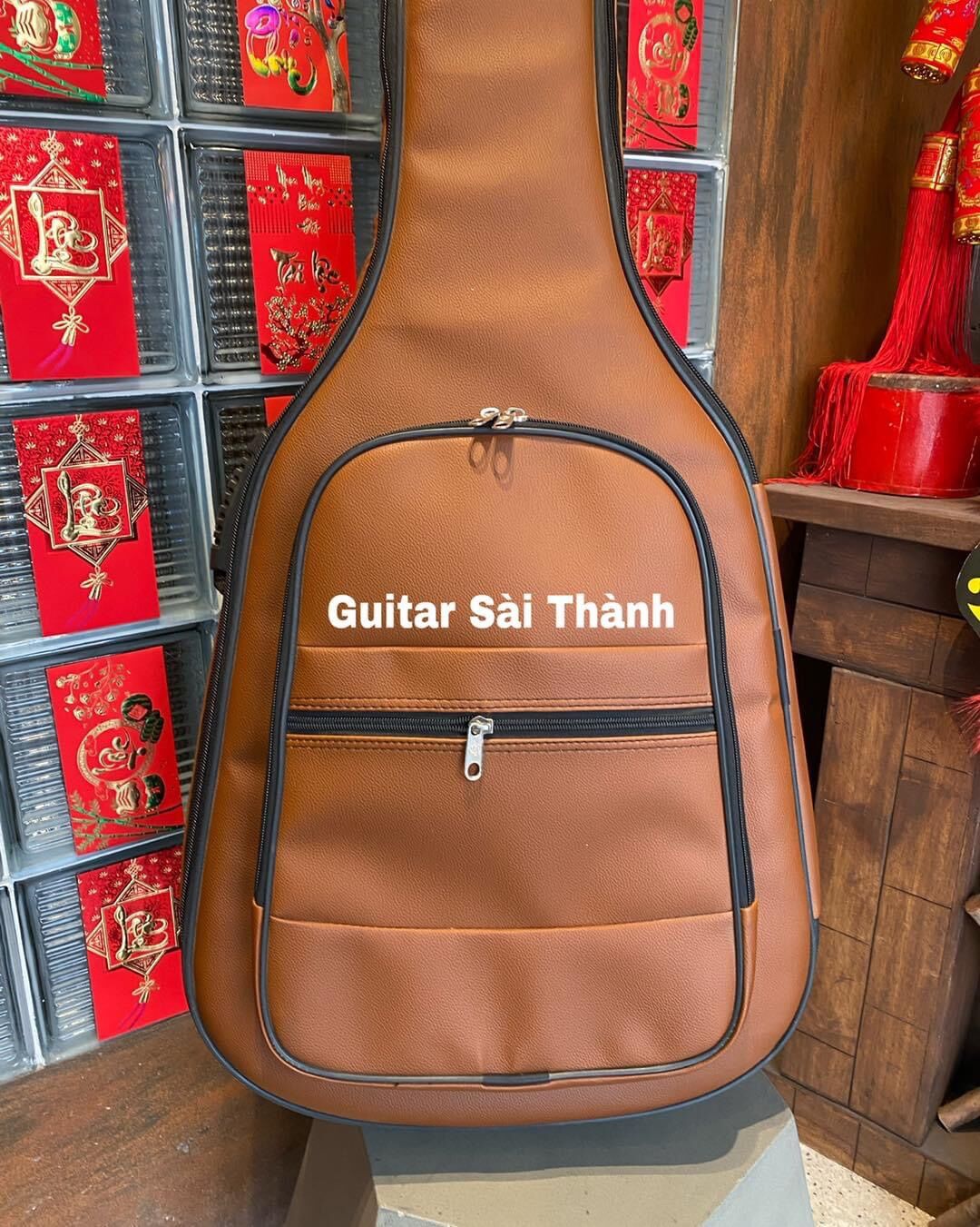 Bao da guitar 5 lớp chất da siêu dầy